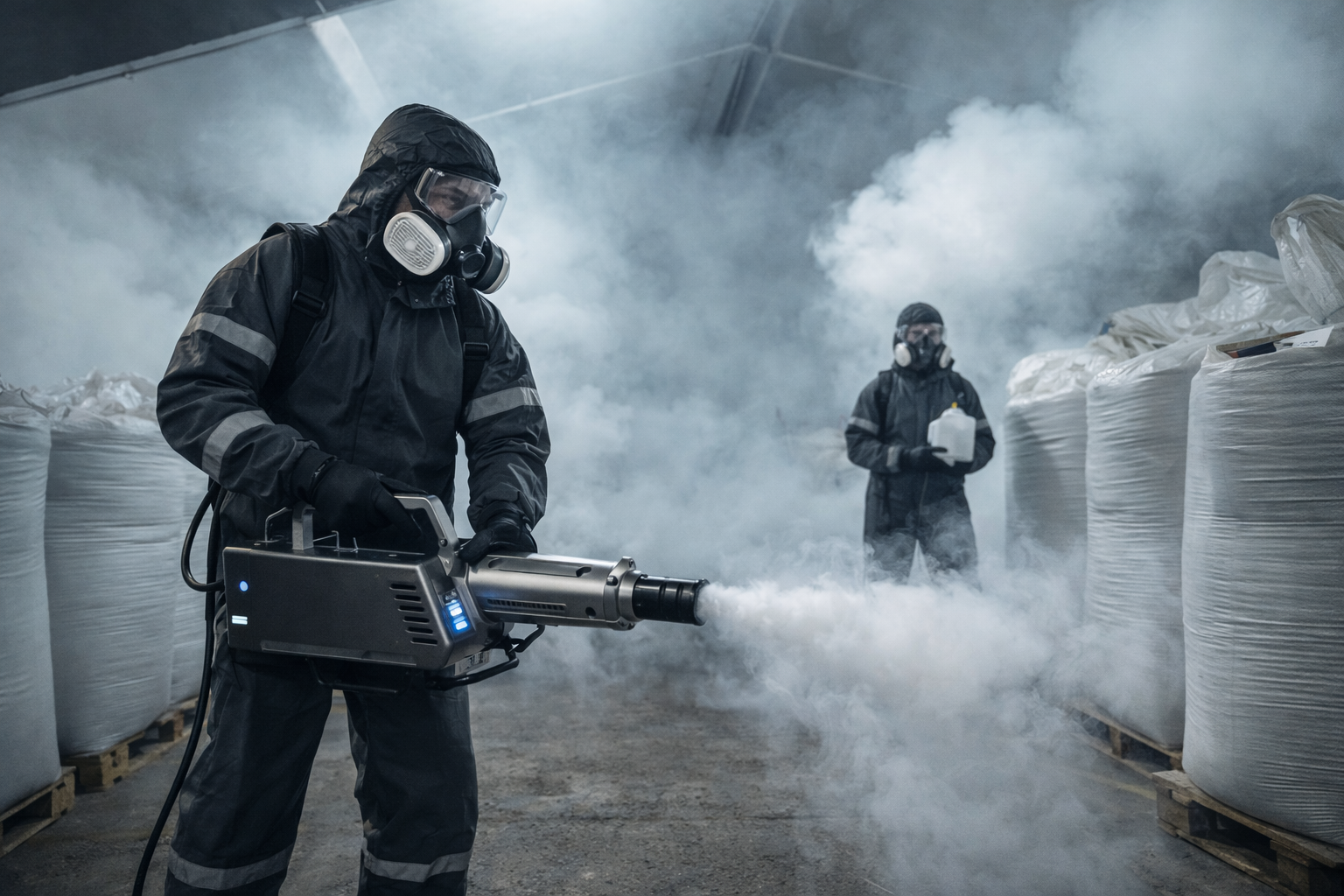 Grain fumigation service